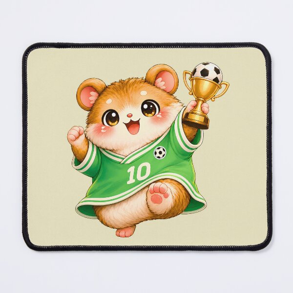 Item preview, Victory Dance Hamster ?⚽ Cute Football Champion Design designed and sold by Pick'n Quick.