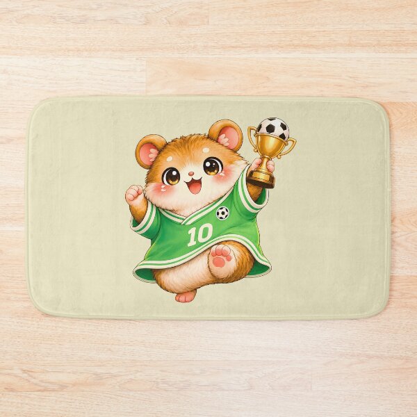 Item preview, Victory Dance Hamster ?⚽ Cute Football Champion Design designed and sold by Pick'n Quick.