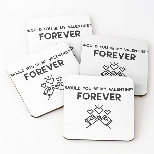 Item preview, Would You Be My Valentine Forever designed and sold by AhinoraArtShop.