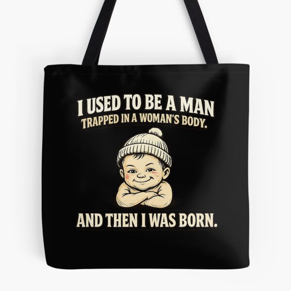 Item preview, I used to be a man trapped in woman's body  designed and sold by HiPatti.