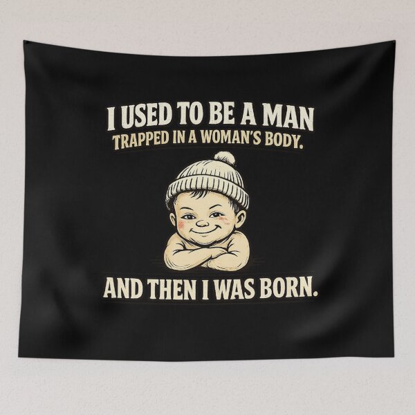 Item preview, I used to be a man trapped in woman's body  designed and sold by HiPatti.
