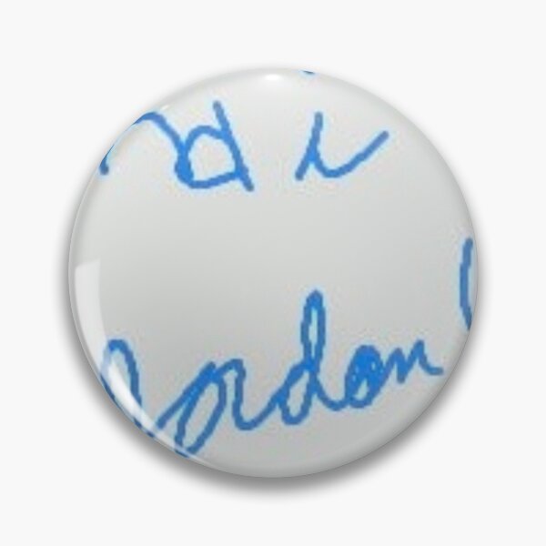 Item preview, Hi Jordon Simple Blue Cursive Typography designed and sold by KaleChub.