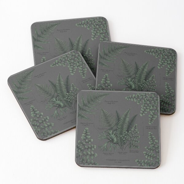 Item preview, Fern Shirt – Victorian Herbarium Dark Academia Botanical Illustration Tee designed and sold by DmaarGroup.