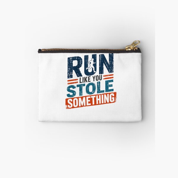 Item preview, Run Like You Stole Something Funny Running Jogger Athlete Motivation designed and sold by RetroMini2026.