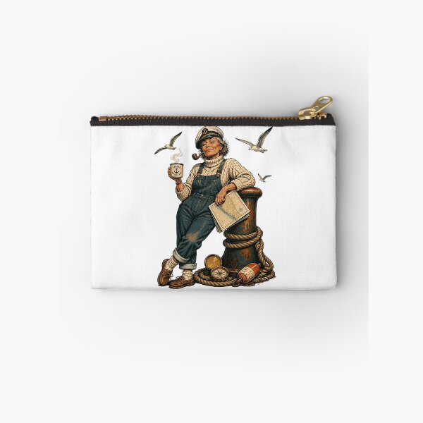 Item preview, Harbour Mistress Off Duty Retro Vintage Nautical designed and sold by PlanningPress.