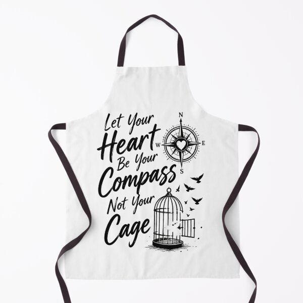 Item preview, Let Your Heart Be Your Compass, Not Your Cage | Inspirational Gifts designed and sold by BrokenLabel.