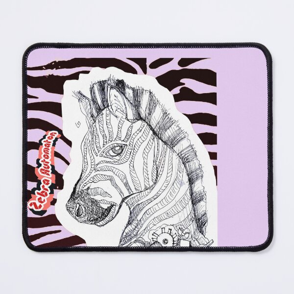 Item preview,  Zebra Automaton (Original Ink Drawing by ACCI) designed and sold by VanyssaGraphics.