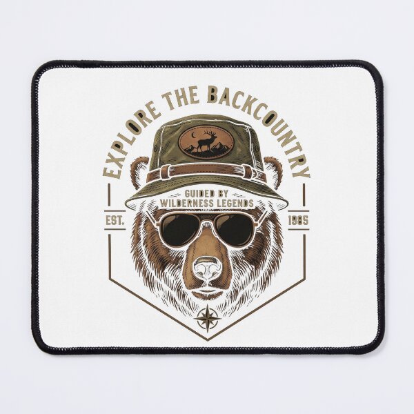 Item preview, Explore The Backcountry Bear Camping T-Shirt | Wilderness Adventure Outdoor Graphic Design designed and sold by MAStrends.