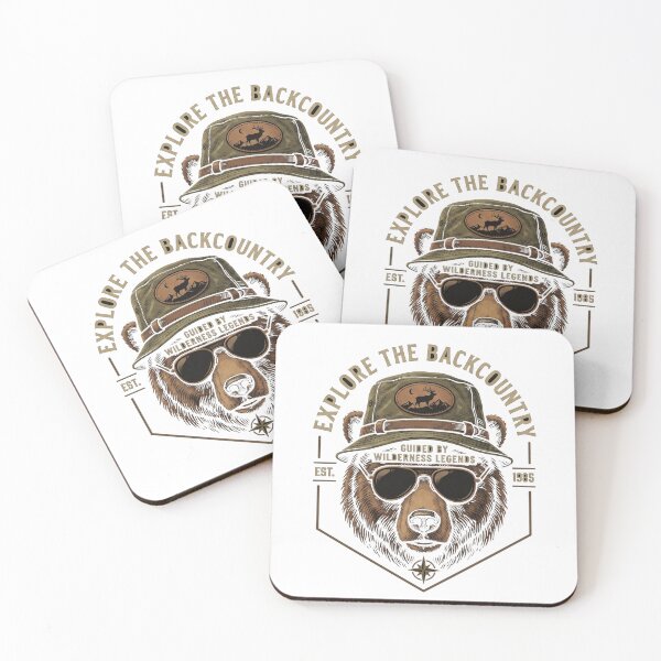 Item preview, Explore The Backcountry Bear Camping T-Shirt | Wilderness Adventure Outdoor Graphic Design designed and sold by MAStrends.