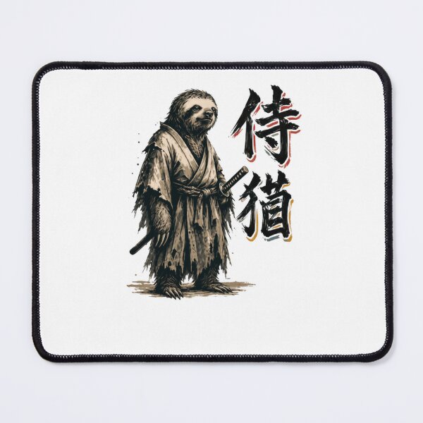 Item preview, Samurai Sloth Warrior Japanese Animal Lover Gift designed and sold by RetroMini2026.