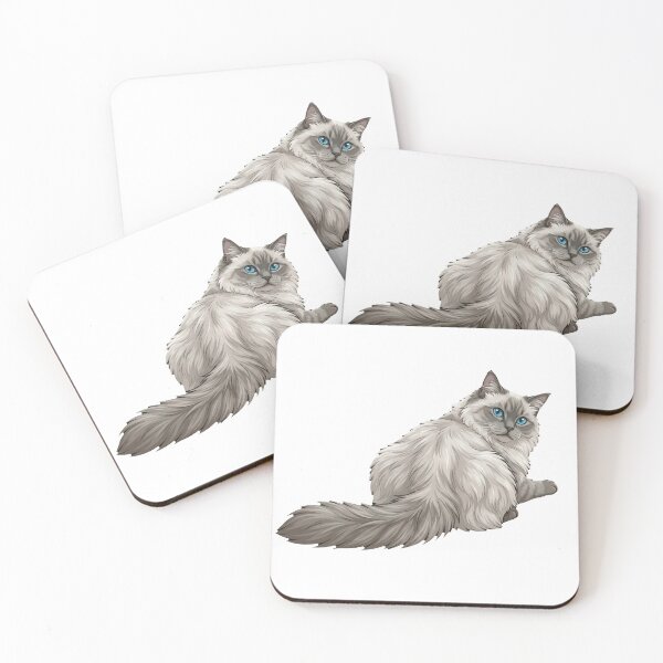 Item preview, Ragdoll Cat Collection #05: Over‑the‑Shoulder Look designed and sold by Quiet Joy Studio.