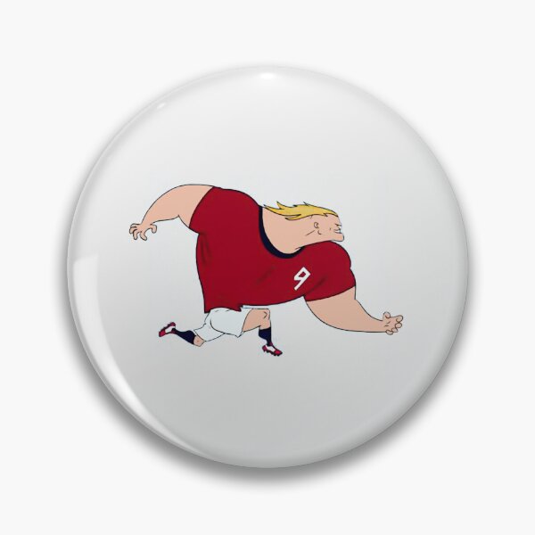 Item preview, haaland Funny Muscle Running Striker Meme designed and sold by armanullen.