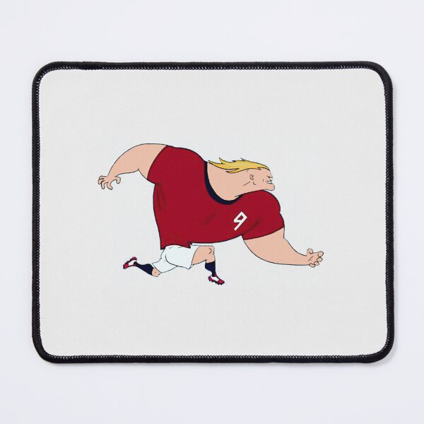 Item preview, haaland Funny Muscle Running Striker Meme designed and sold by armanullen.