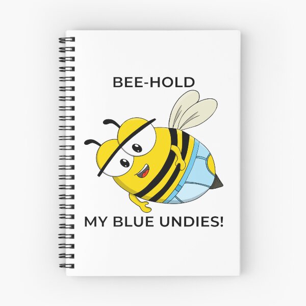 Item preview, Bee hold My Blue Undies Funny Cartoon Bee designed and sold by shopdiego.