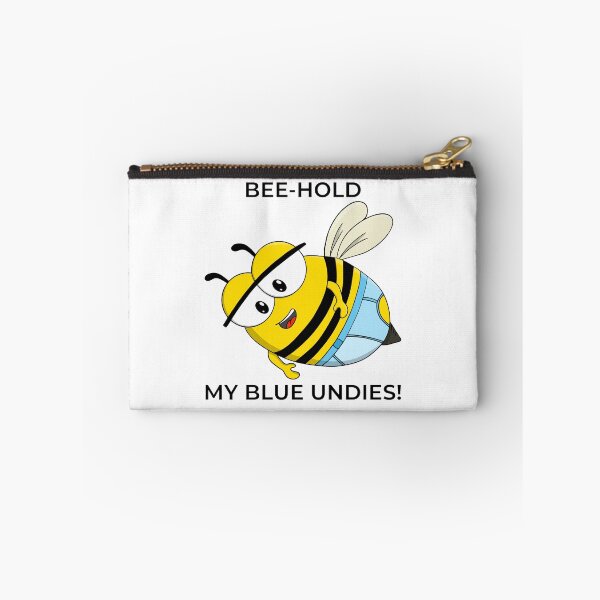 Item preview, Bee hold My Blue Undies Funny Cartoon Bee designed and sold by shopdiego.