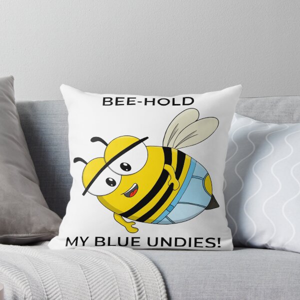 Item preview, Bee hold My Blue Undies Funny Cartoon Bee designed and sold by shopdiego.