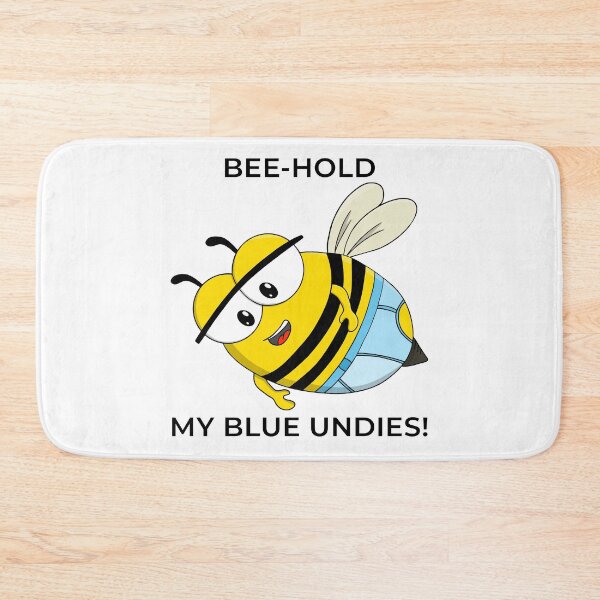 Item preview, Bee hold My Blue Undies Funny Cartoon Bee designed and sold by shopdiego.