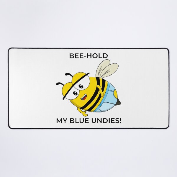 Item preview, Bee hold My Blue Undies Funny Cartoon Bee designed and sold by shopdiego.
