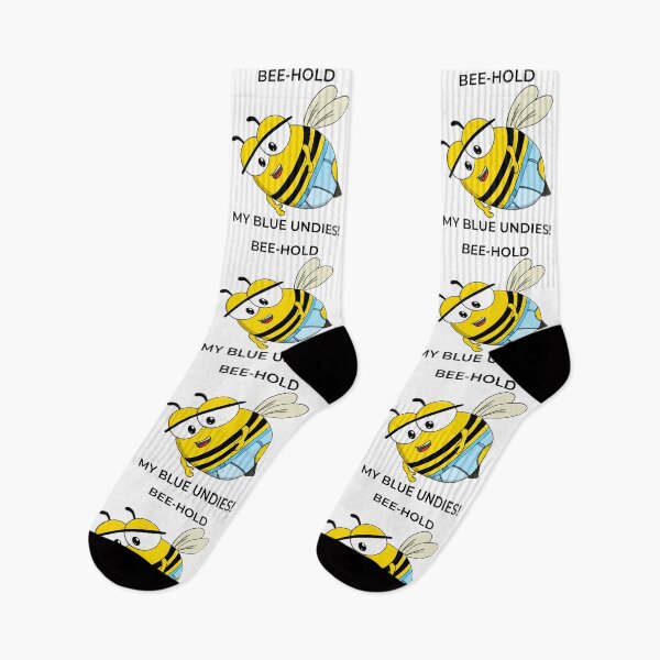 Item preview, Bee hold My Blue Undies Funny Cartoon Bee designed and sold by shopdiego.
