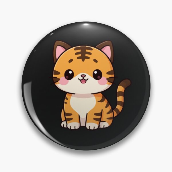Item preview,  Cute tabby cat Kawaii cat Design designed and sold by Geschenkartikel.