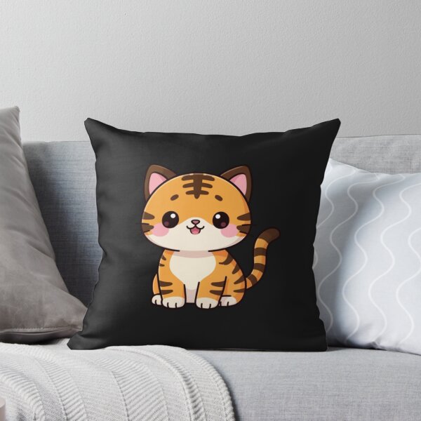 Item preview,  Cute tabby cat Kawaii cat Design designed and sold by Geschenkartikel.