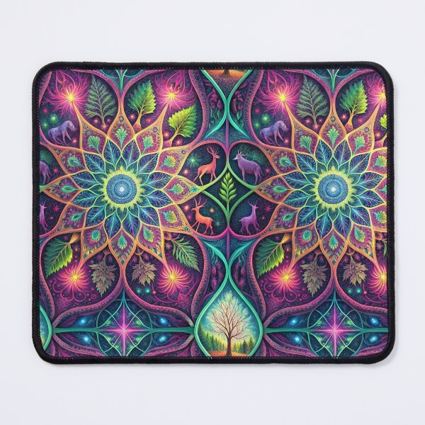 Item preview, Psychedelic Fractal Forest designed and sold by HolyWon.