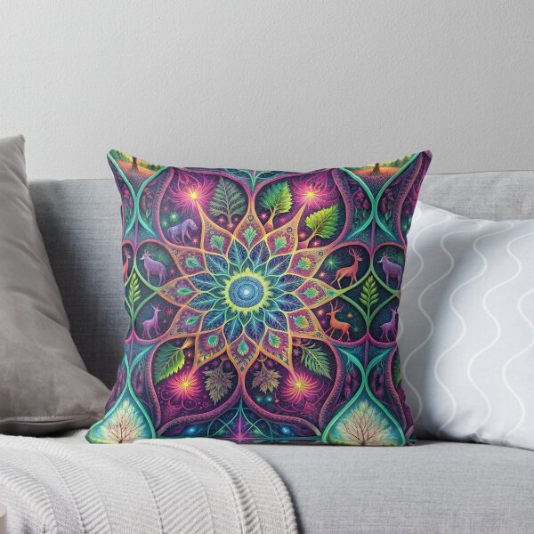 Item preview, Psychedelic Fractal Forest designed and sold by HolyWon.