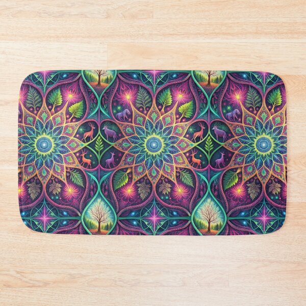 Item preview, Psychedelic Fractal Forest designed and sold by HolyWon.