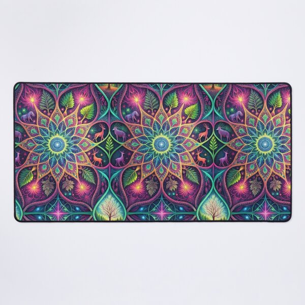 Item preview, Psychedelic Fractal Forest designed and sold by HolyWon.