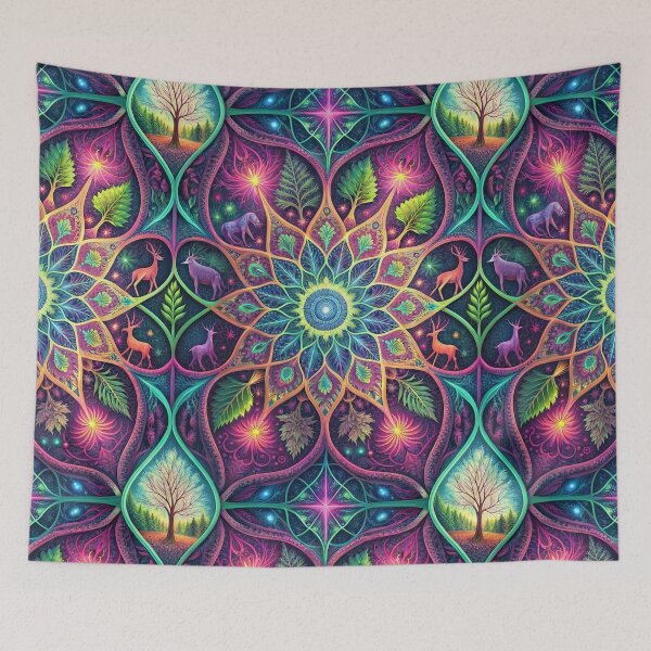 Item preview, Psychedelic Fractal Forest designed and sold by HolyWon.