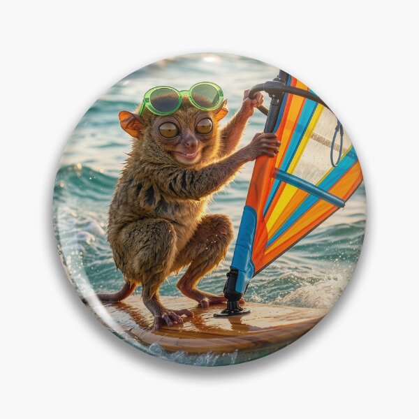Item preview, Tarsier Trades the Jungle for the Stoke designed and sold by Tridentulus.