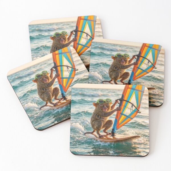 Item preview, Tarsier Trades the Jungle for the Stoke designed and sold by Tridentulus.