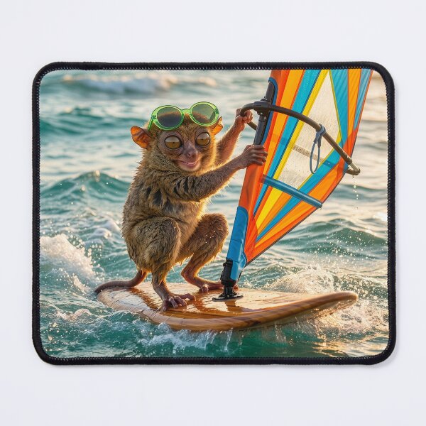 Item preview, Tarsier Trades the Jungle for the Stoke designed and sold by Tridentulus.