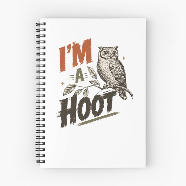Item preview, I'm A Hoot Owl Funny Bird Wildlife Nature Lover designed and sold by RetroMini2026.