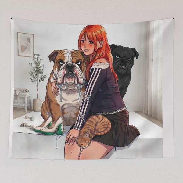 Item preview, Fierce Loyalty & Feline Dreams: An Anime Aesthetic designed and sold by BLUESKY11a.