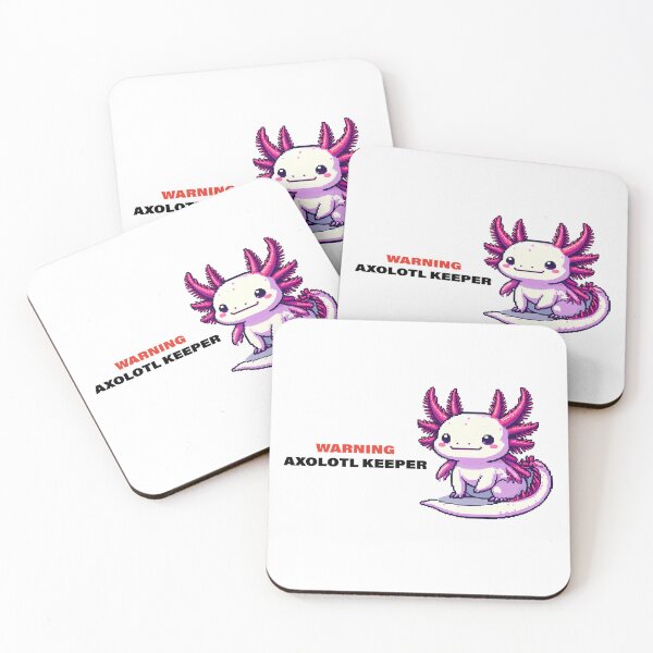 Item preview, Advertencia: IA cuidadora de ajolotes designed and sold by DragonwingPixel.