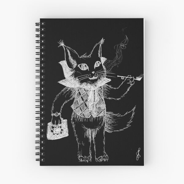Item preview, Whimsical Victorian Gentleman Cat Hand Drawn Ballpoint Pen White Version designed and sold by BOKEbyTC.