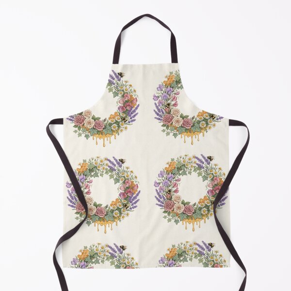 Item preview, Bee Wreath Shirt – Wildflower Honeycomb Botanical Circular Illustration Tee designed and sold by DmaarGroup.