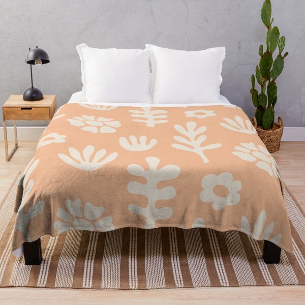 Item preview, Minimal Organic Botanical Pattern | Modern Scandinavian Floral Print designed and sold by Purple Moon .