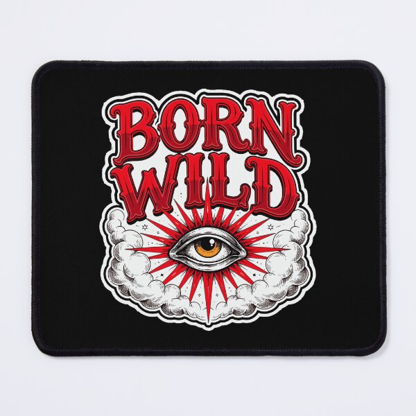 Item preview, Born Wild Vintage Western Eye Graphic designed and sold by TipTop GFX.