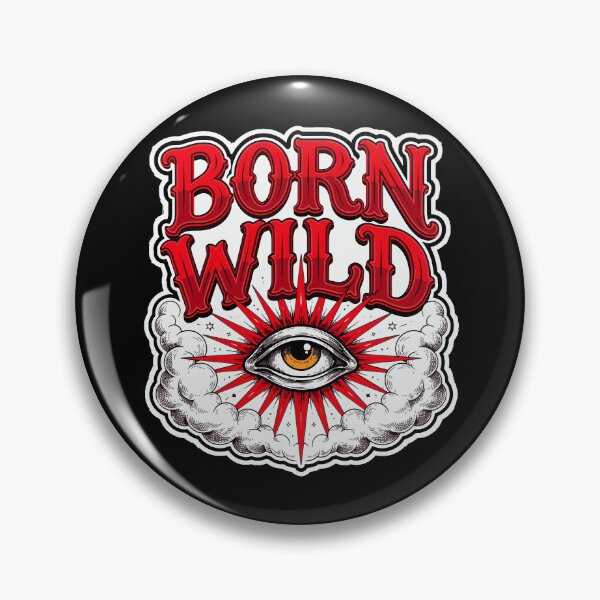 Item preview, Born Wild Vintage Western Eye Graphic designed and sold by TipTop GFX.