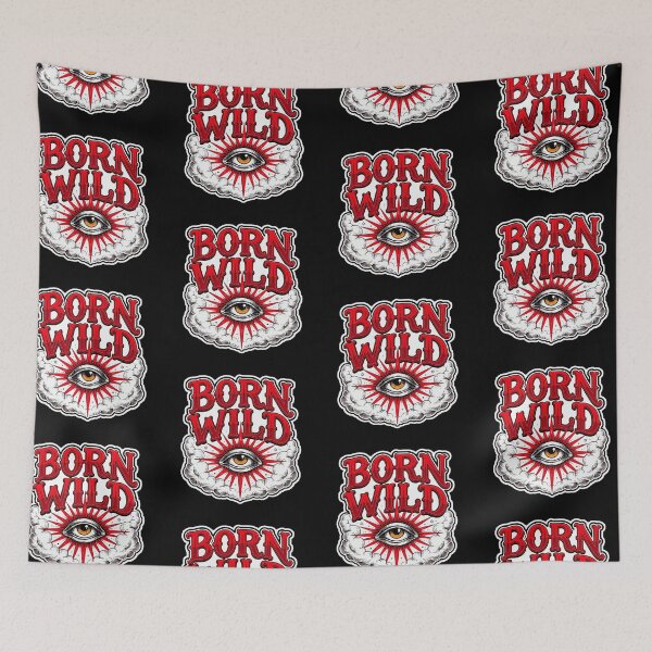 Item preview, Born Wild Vintage Western Eye Graphic designed and sold by TipTop GFX.