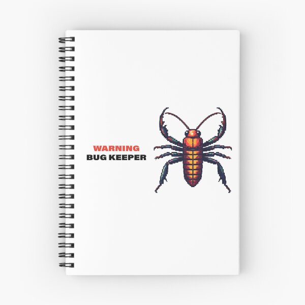 Item preview, Warning Bug Keeper designed and sold by DragonwingPixel.