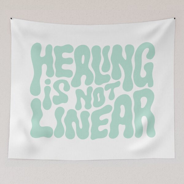 Item preview, Healing Is Not Linear designed and sold by AESTHETISCAPES.