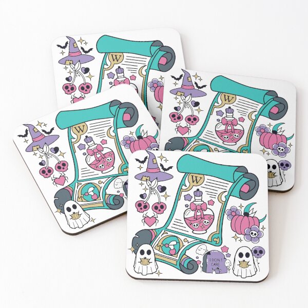 Item preview, Spooky Halloween Scroll Retro cute ghost designed and sold by Keingdesign.