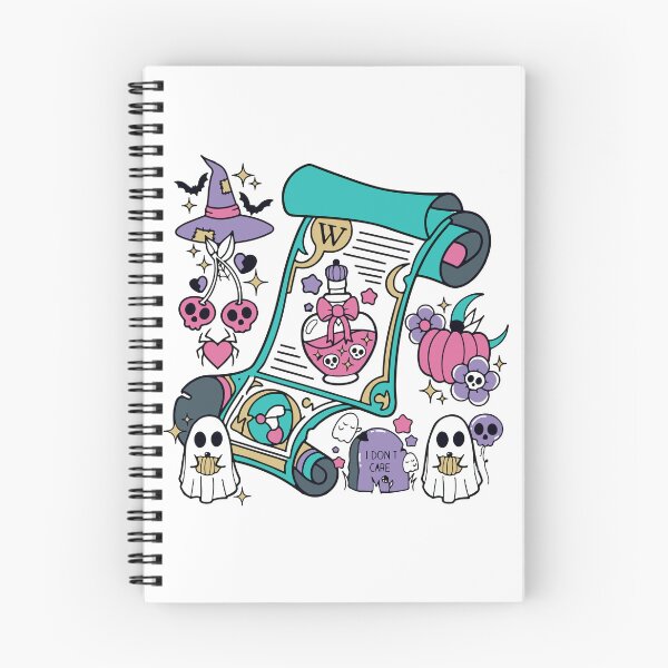 Item preview, Spooky Halloween Scroll Retro cute ghost designed and sold by Keingdesign.