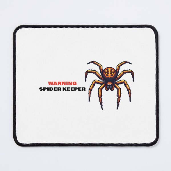 Item preview, Warning Spider Keeper designed and sold by DragonwingPixel.