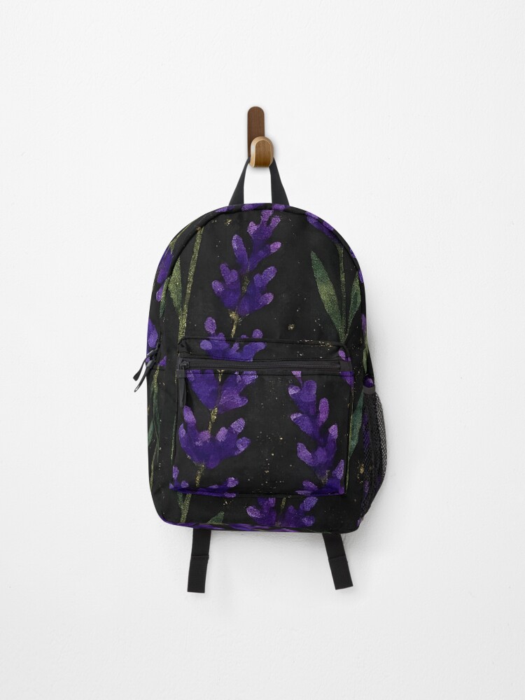 Thumbnail 1 of 3, Backpack, Lavender designed and sold by GraphicsClub.