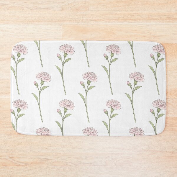 Item preview, Delicate pink carnation designed and sold by Side Quest Co..