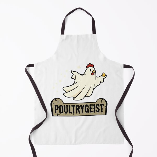 Item preview, Poultrygeist Funny Chicken Ghost Retro Halloween Design designed and sold by Keingdesign.